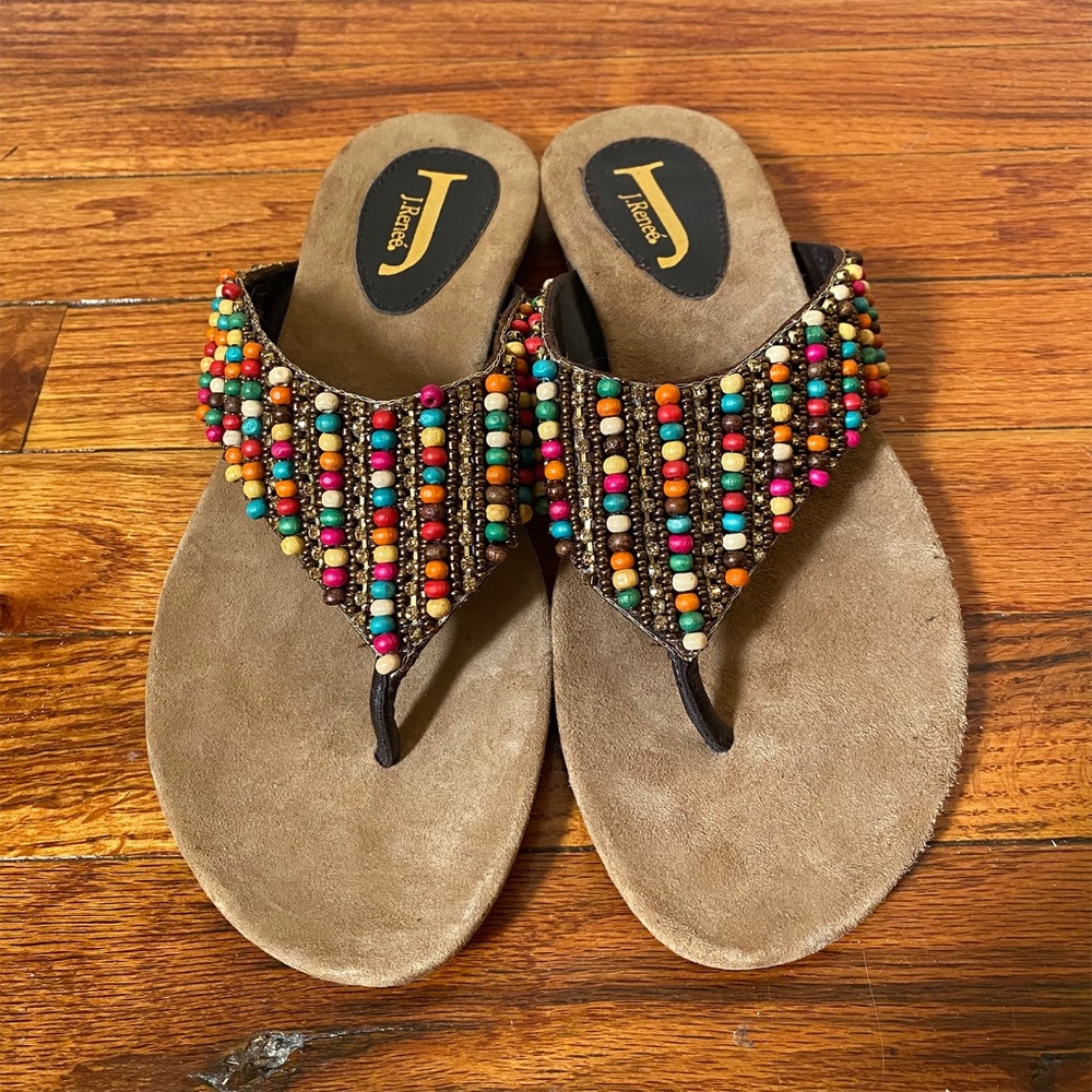 J.Reneé Thong Sandals, Women's 8M